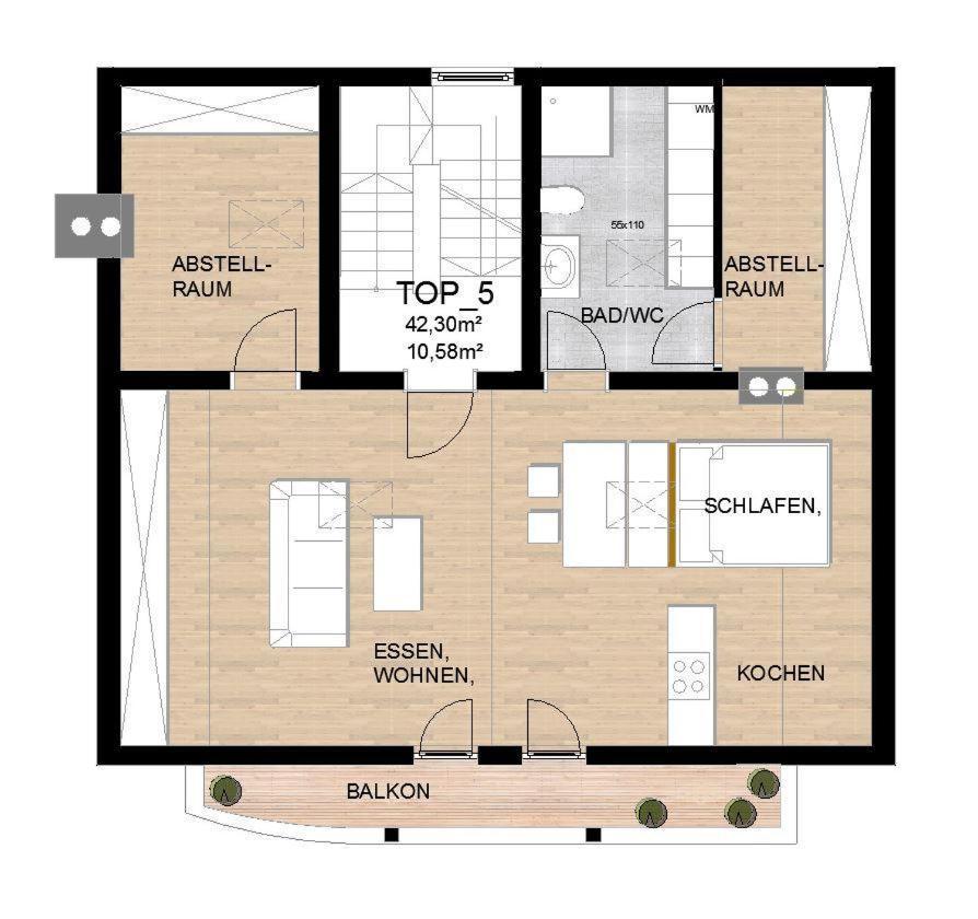 Apartmán Haus Kapell Schruns Exteriér fotografie